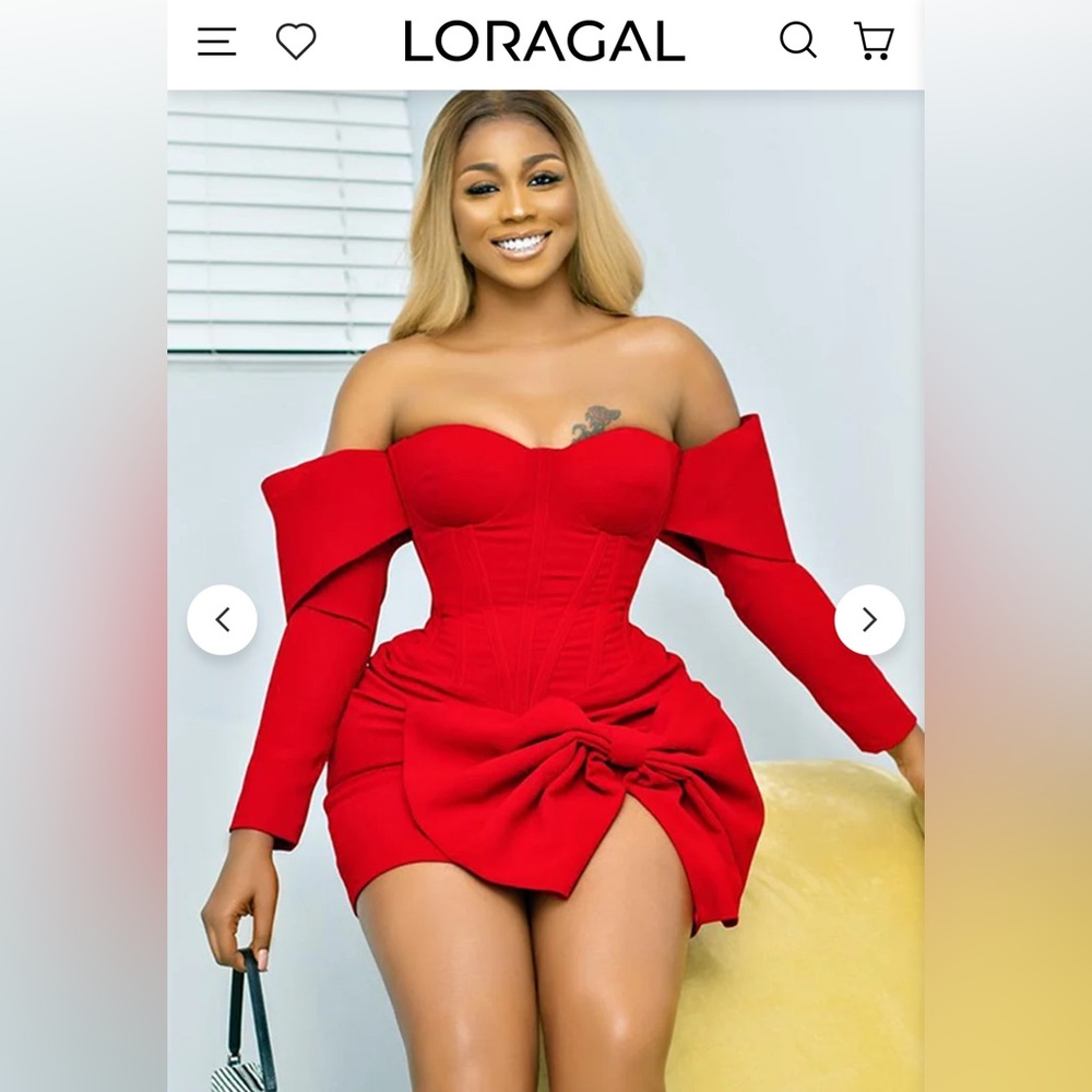 Loragal red dress